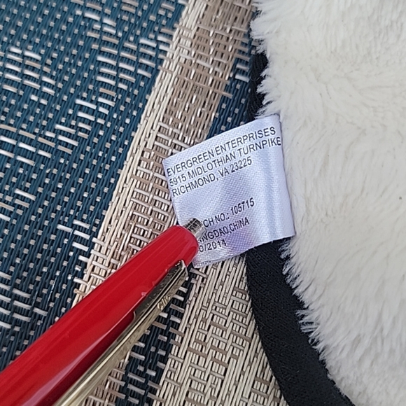 Evergreen Enterprise Lovey Security Blanket Corduroy Crew Cow Rattle Baby Toy - Picture 8 of 9